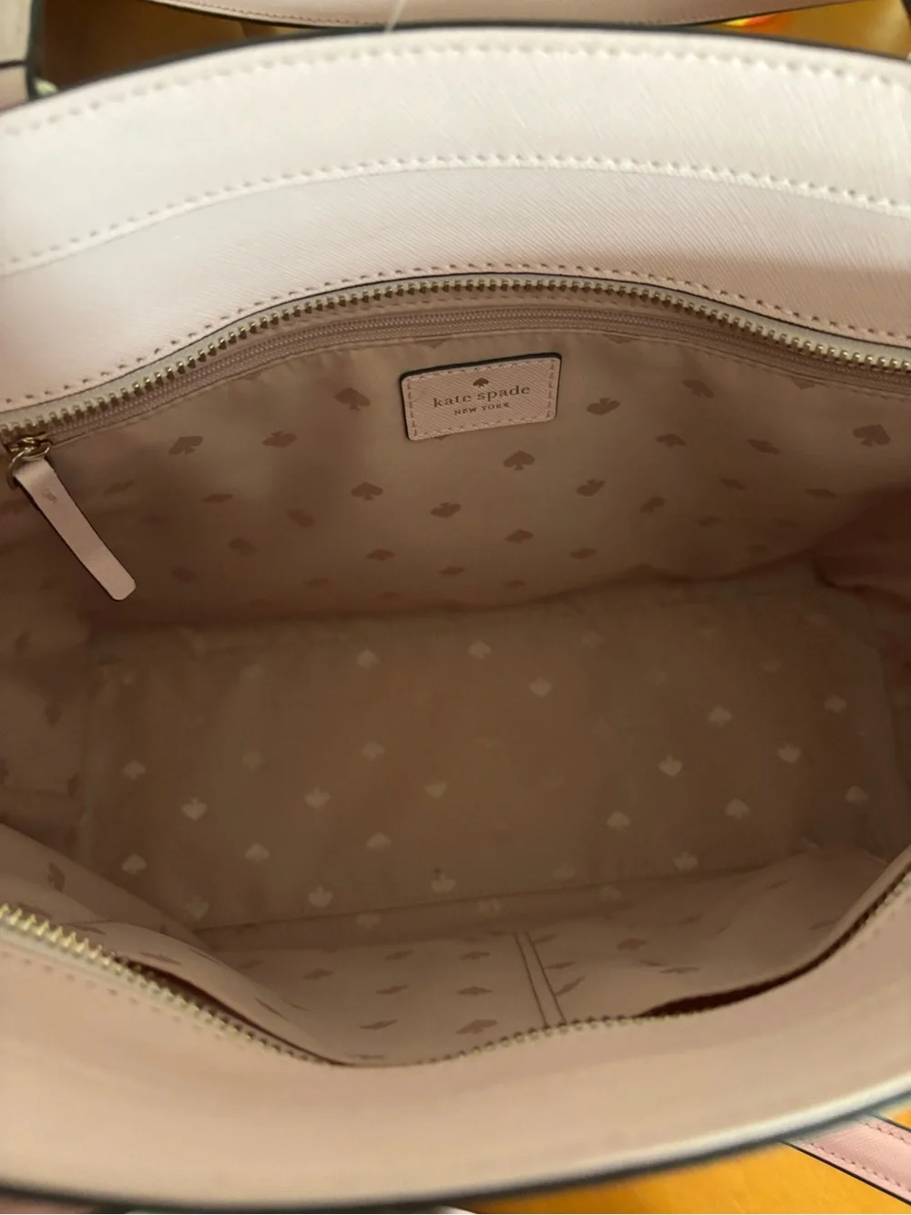 kate spade Pink Saffiano Leather Tote